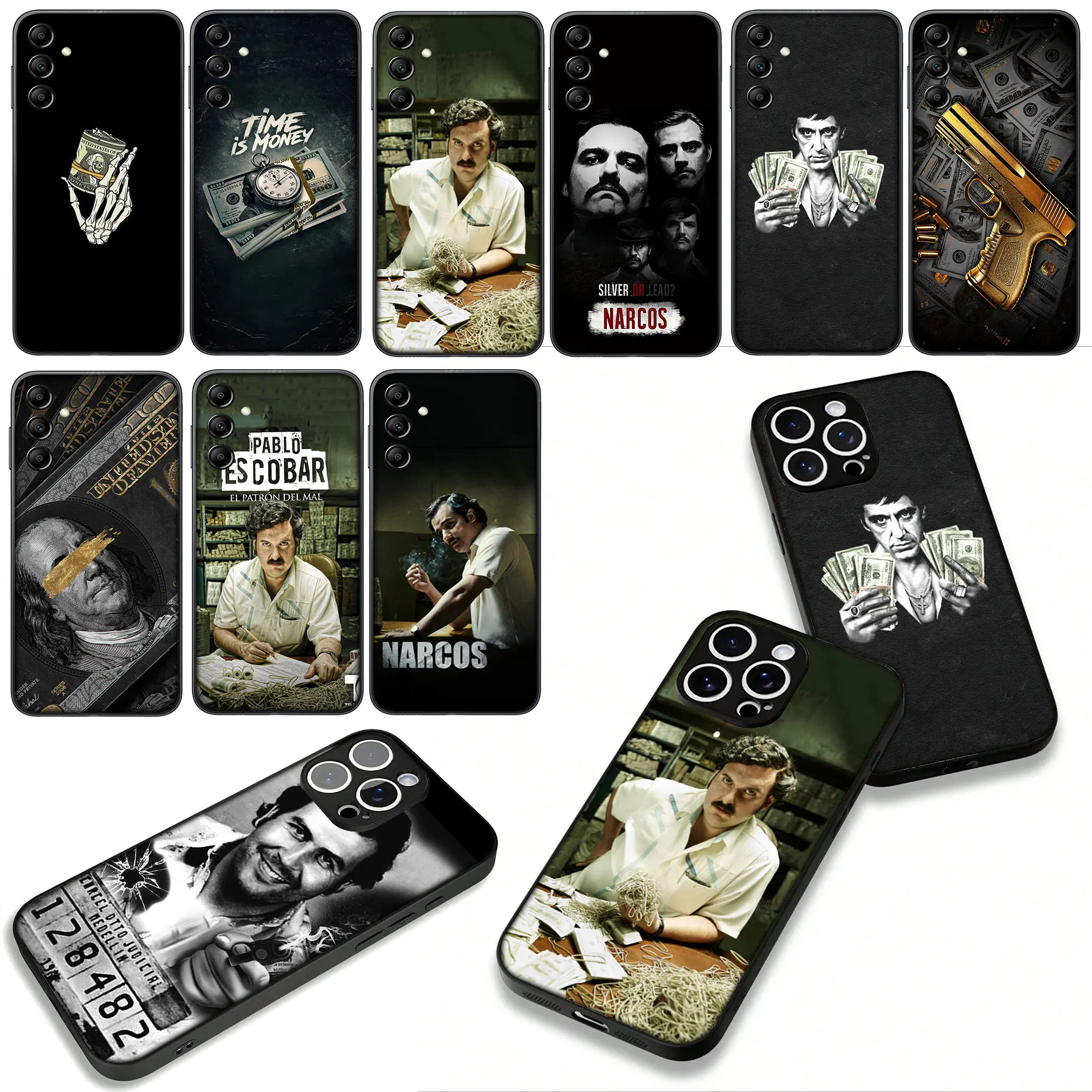 Pablo Escobar Money Dollar Design Phone Case Cover