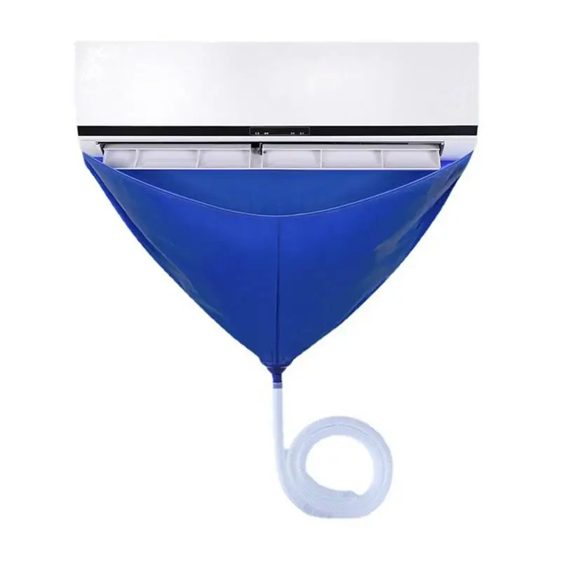 Air Conditioner Cleaning Cover AC Drain Bag Funnel Shape Split