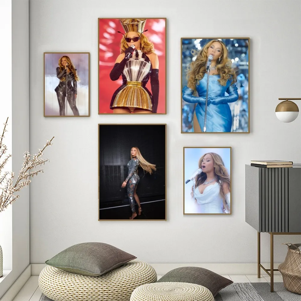 1pc Diva B-Beyonce Renaissance 2023 Self-adhesive Art Poster Waterproof ...