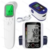 LCD Upper Arm Electronic Blood Pressure Monitor Home Automatic Digital Sphygmomanometer Tonometer Heart Rate Tensiometer 1