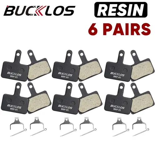 BUCKLOS Bike Brake Pad Resin Disc Pads For SHIMANO B01S Wear-resistant MTB Bicycle Hydraulic Brake Pad for B03S B05S Brake Parts - Image 12