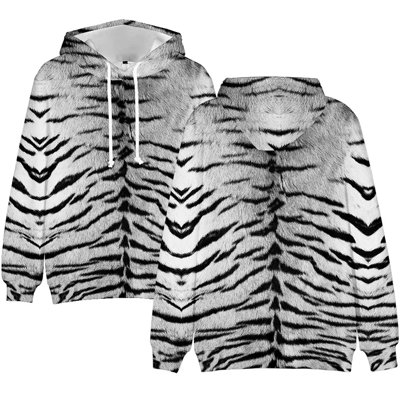 Animal tiger skin costume 3d hoodies pullover men women hoodie with hood daily casual long sleeve sport hoodie hoodies with hood