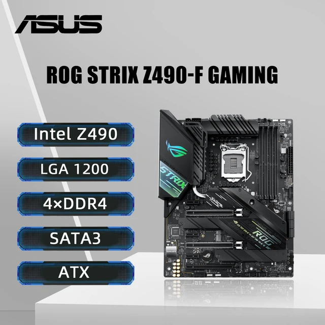 core i9-10900k + ROG STRIX Z490-F GAMING ASUS ROG STRIX Z490-F