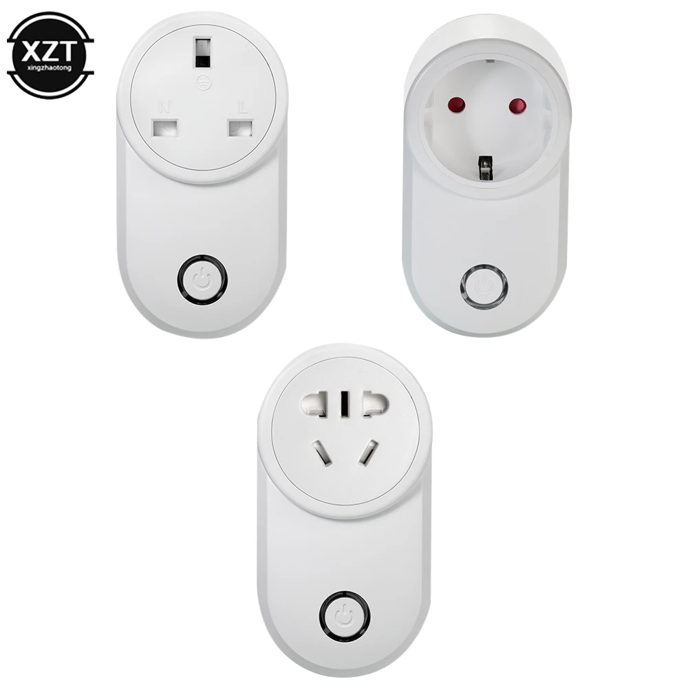 Rf Smart Plug In Socket Wireless Remote Control Switch 433MHz 220v 15A  3000W EU FR Universal Outlet for Smart Home Electrical