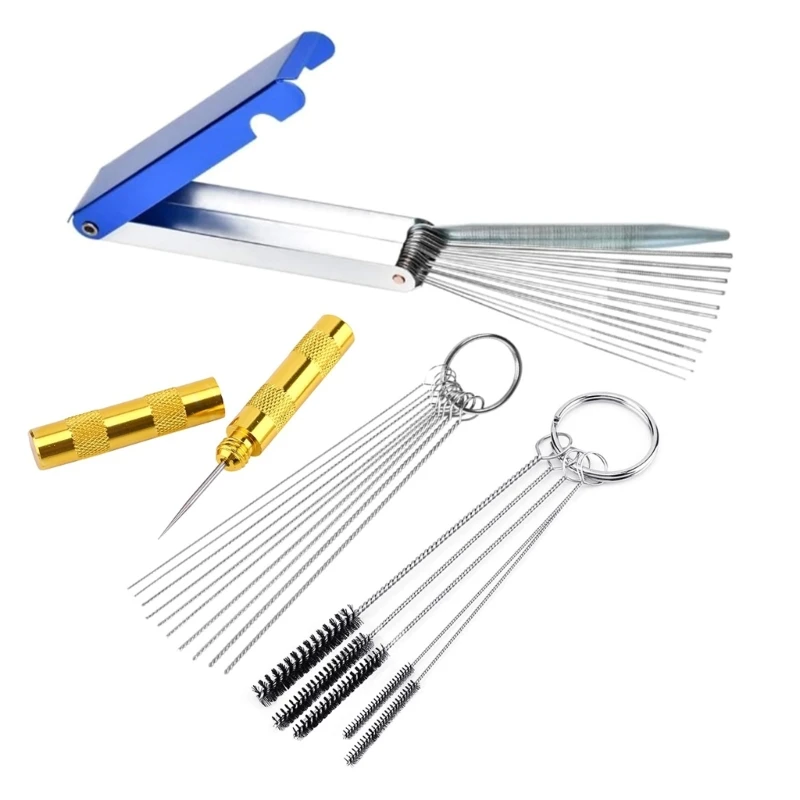 

G99F Carb Jet Cleaning Tool Набор для очистки проводов карбюратора для мотоциклов ATV Dirt Bikes