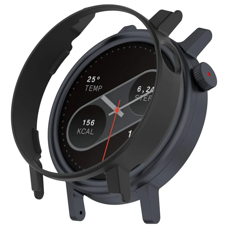 Protective Hollow Bumper Shell for Smartwatch - PC Case Cover Accessory