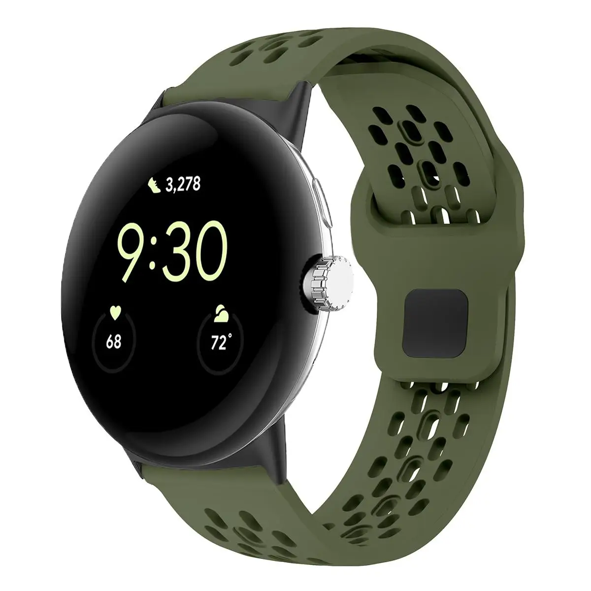Breathable Sports Silicone Band Strap for Smartwatch Replacement