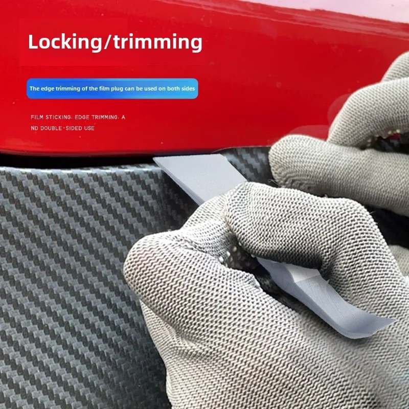 TOFAR Micro Squeegee Scraper Car Vinyl Wrap Corner Stick Tool Window Tint Film Installation Different Angled Auto Wrapping Tool