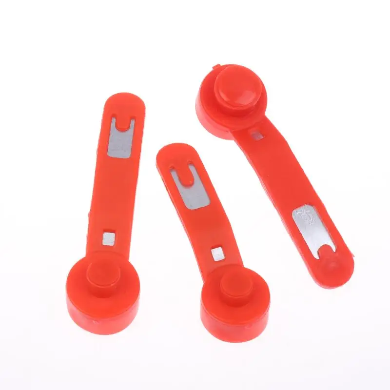 2Pcs Ball Valve Handle Replacement Iron Long Handle Leak Proof Ergonomic Universal Fit For Gas Pool Faucet Water Garden Outdoor
