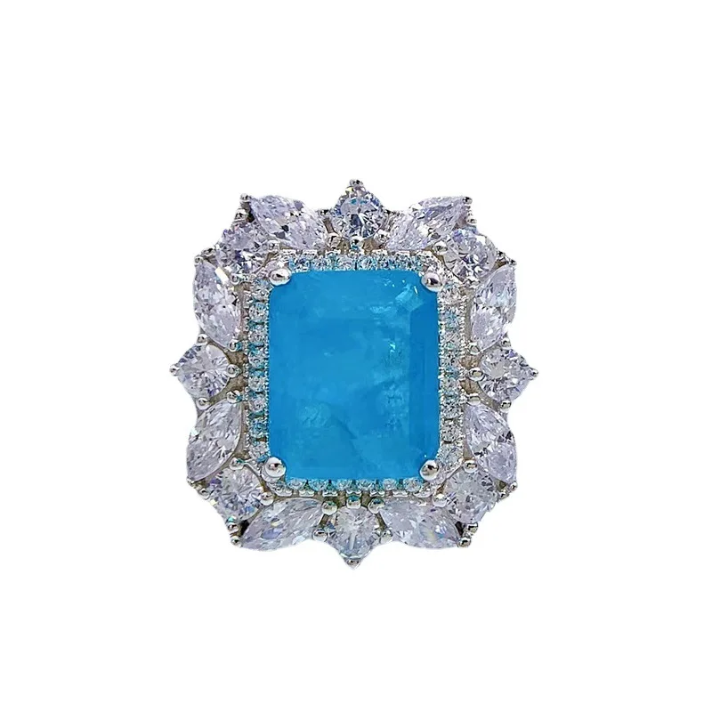 

Серебряное кольцо S925 с имитацией лошадиных глаз, модное Универсальное кольцо в европейском и американском стиле, бутиковые украшения для женщин