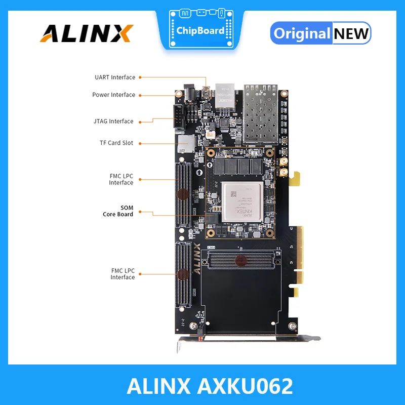 Рисунок 2 - ALINX AXKU062: Xilinx Kintex UltraScale XCKU060 PCIE 3