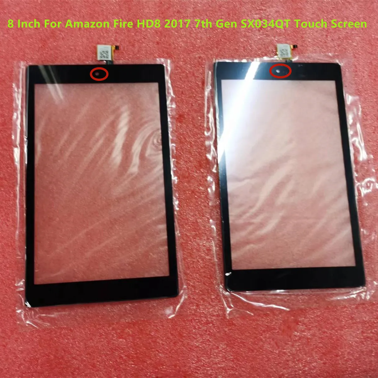 

AAA + Новый 8-дюймовый сенсорный экран для Amazon Fire HD8 2017 HD 8 2017 7-го поколения SX034QT дигитайзер панель экран сменная деталь протестирована