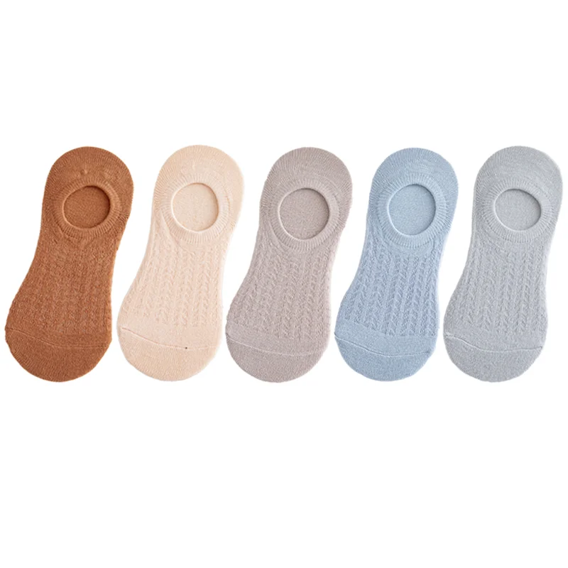 5/10 Paia Donne Invisibili Barca Maglie Estate Silicone antiscivolo Chaussette Caviglia Taglio basso Femminile Spettacolo Traspirante Sottile_voghion.com