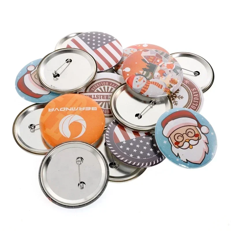 100 Basi Metalliche Per Spille A Farfalla, Vuote, Placcate, Per Creazione Gioielli, Badge, Bottoni, Fai Da Te