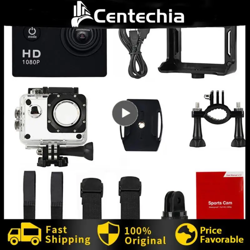 Fotocamera Impermeabile 1080P 32Gb Sport Outdoor Diving Camcorder Camera Mini Dv Videocamera 12Mp Sj4000 Per