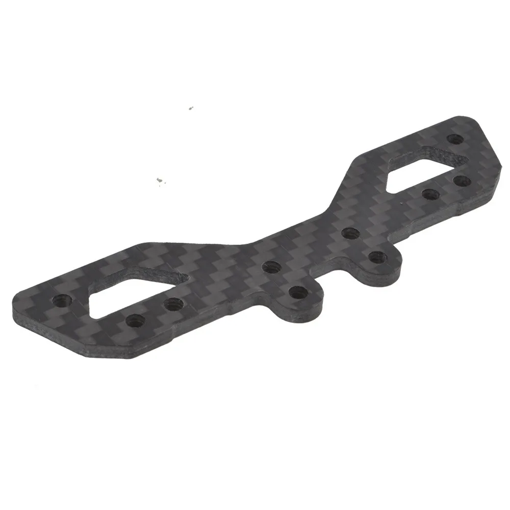 Amortisseurs longs carbone 70mm pour Tamiya XV-01 RC, détail du corps fileté et des bagues
