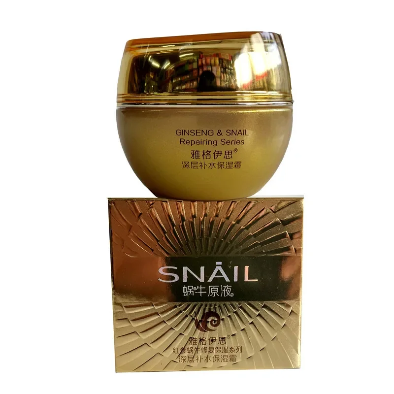 

55g Red Ginseng Snail Essence Cream Anti-aging Moisturizing Whitening Anti-acne Wrinkle Hyaluronic Acid Skin Care ,Promotion