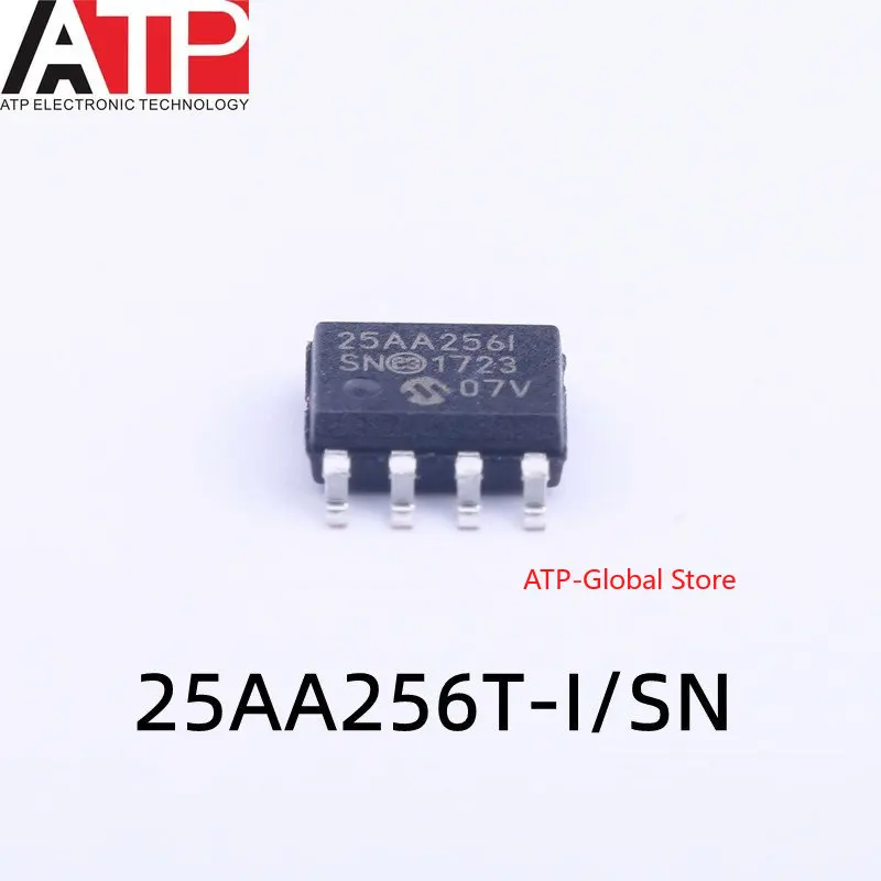

Оригинальные запасы встроенных микросхем 25AA256T-I/SN 25AA256I SOP8, 10 шт.