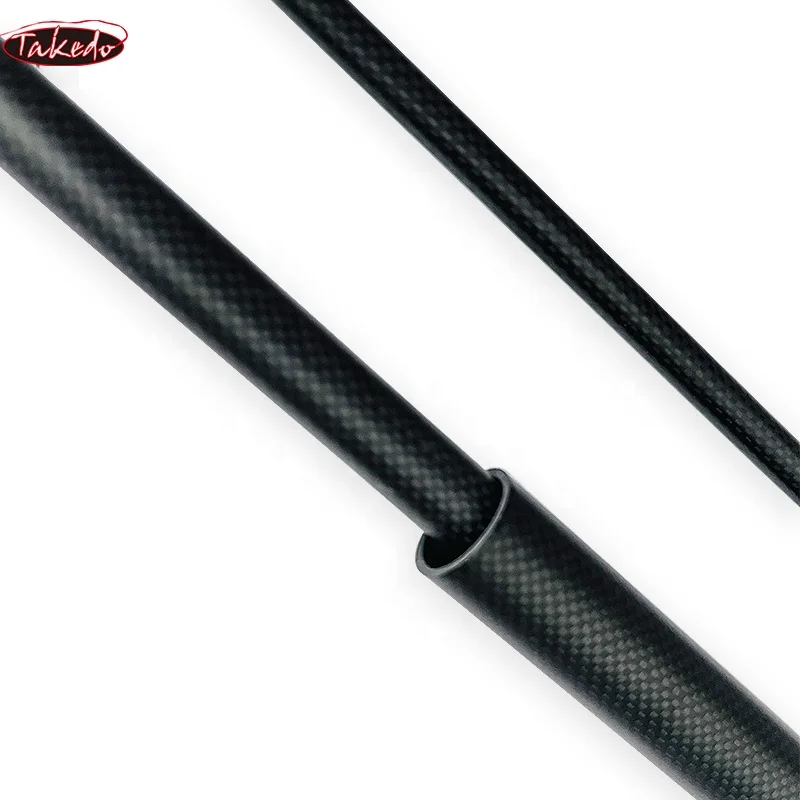 

TAKEDO TK19011 Hight Carbon 9' 10' Carp Rod Blanks 3 Sections Telescopic Carp Fishing Rod 1K Travel Fishing Rods Blanks