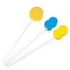 Durable Long Handled Bath Sponge Lightweight Back Scrubber Body Wash Brush Soft Exfoliating Tool Back Washer 2