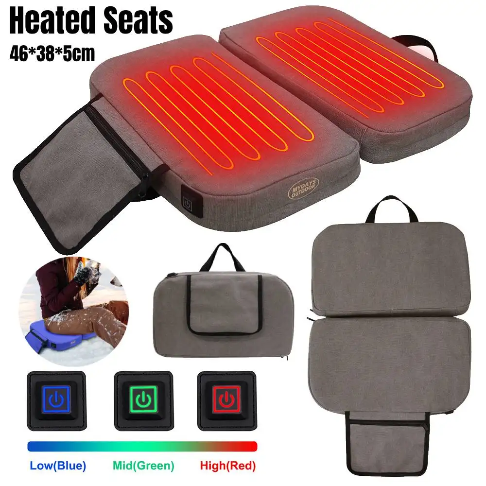 Hunting Heated Seat Cushion Portable Outdoor Lightweight Seat Cushion  Camping Hiking Temperature Control Sponge Cushion Pad - AliExpress
