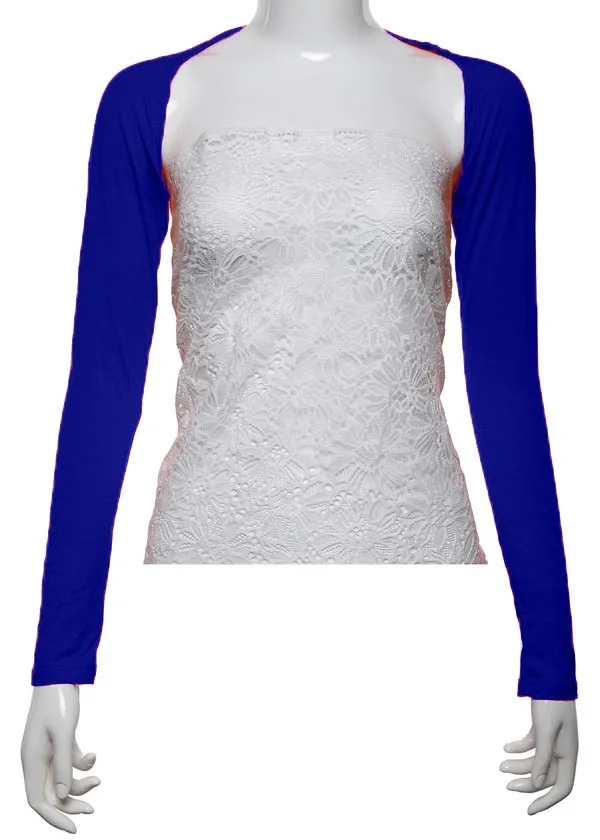 12PCS Stylish Women Hijab Muslim Armer Sleeves Cover Shrug Bolero Hayaa Armer Warmer Oversleeves Stretch 20 Colors Random Color