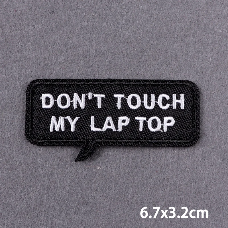 Toppa Termoadesiva Cactus 'Touch Me And Die' - Applicazione Con Ferro Da Stiro Per Abbigliamento E Accessori - Foto 8