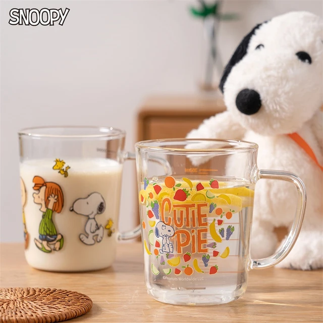 Snoopy Water Bottle with Straw Kids Water Cup Tritan Double Cover Hydro  Flask Cute Waterbottle Drink Mugs Free Shipping Items - AliExpress