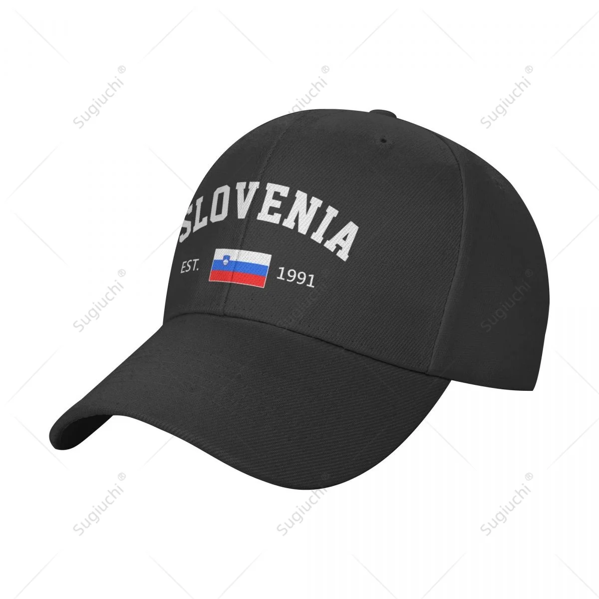 

Unisex Baseball Cap Slovenia EST.1991 Independence Day Wild Sun Shade Peaked Adjustable Outdoor Caps for Men Women