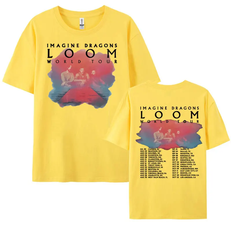 Playera Imagine Dragons Loom World Tour Unisex | Meses sin interés