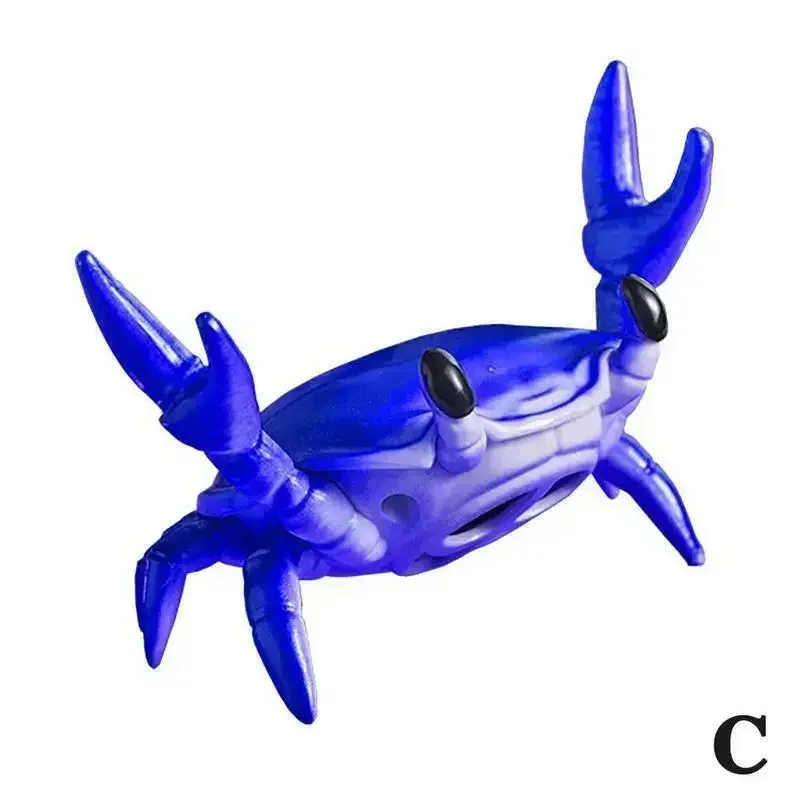Decoration Desktop Mobile Phone Universal Mini Weightlifting Crab Wireless Bluetooth Speaker Holder Pen Holder Personalized Gift 5