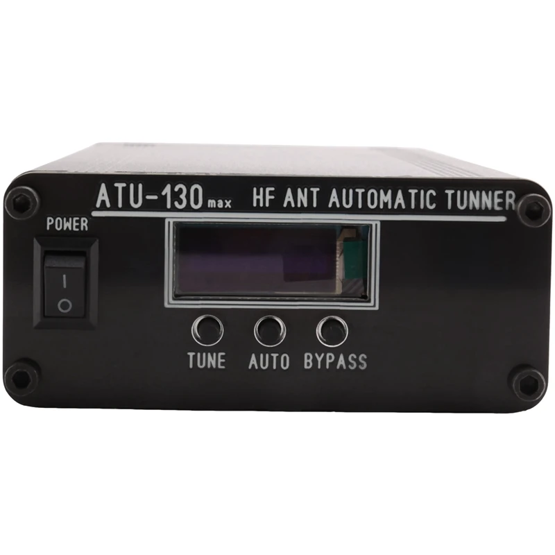 조립 ATU-130 플러스 ATU-130 + 1.8-50Mhz, 200W, 자동 안테나 튜너, OLED 디스플레이, 금속 케이스, ATU-100 업데이트, 신제품