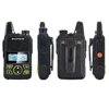 2pcs/Paired Baofeng BF-T1 Mini Pocket FM Ham Walkie Talkie UHF 400-470MHz 2W 20Ch with Earphone and 1pcs USB Programming Cable 5