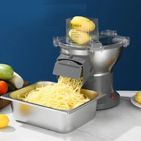 Commercial Electric Dicing Cutter Auto Vegetable Carrot Shredder Slicer Potato Shredding Machine multifunction food Processor 1