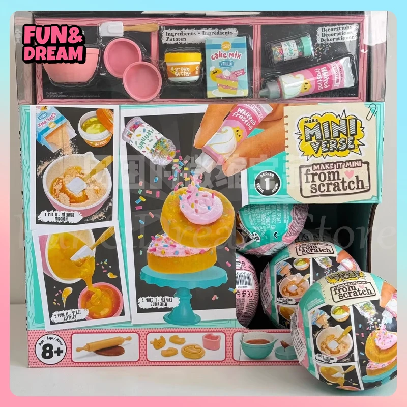 Miniverse Make It Mini From Scratch Serie 2 - Miniaturas De Comida DIY, Coleccionables Sorpresa