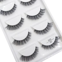 22 Style 5 Pairs 3D Natural Soft Mink False Eyelashes Makeup Fake Eye Lashes Faux Cils Make Up Beauty Maquiagem E01 H13 X08 1