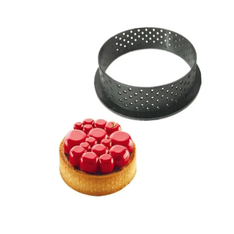 Pastry Tools 8pcs/set Cake Ring Mold Cutter French Cheese Mousse Cake Tower Ring Shape Oven Baking Tools Kitchen Baking Tool Home Mold