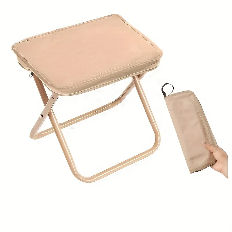 Upgrade Folding Camping Stool Compact Portable Collapsible Foot Rest for Outdoor Hiking Backpacking Fishing Picnic BBQ