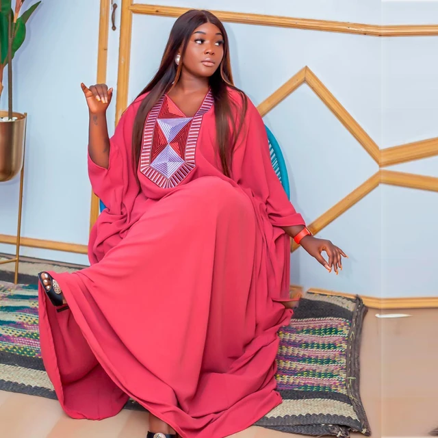 Amarachi Embroidered Boubou Gown