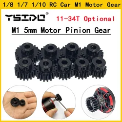 Steel Metal Pinion Motor Gear Set - High - Performance Gears for RC Cars (M1 15T)