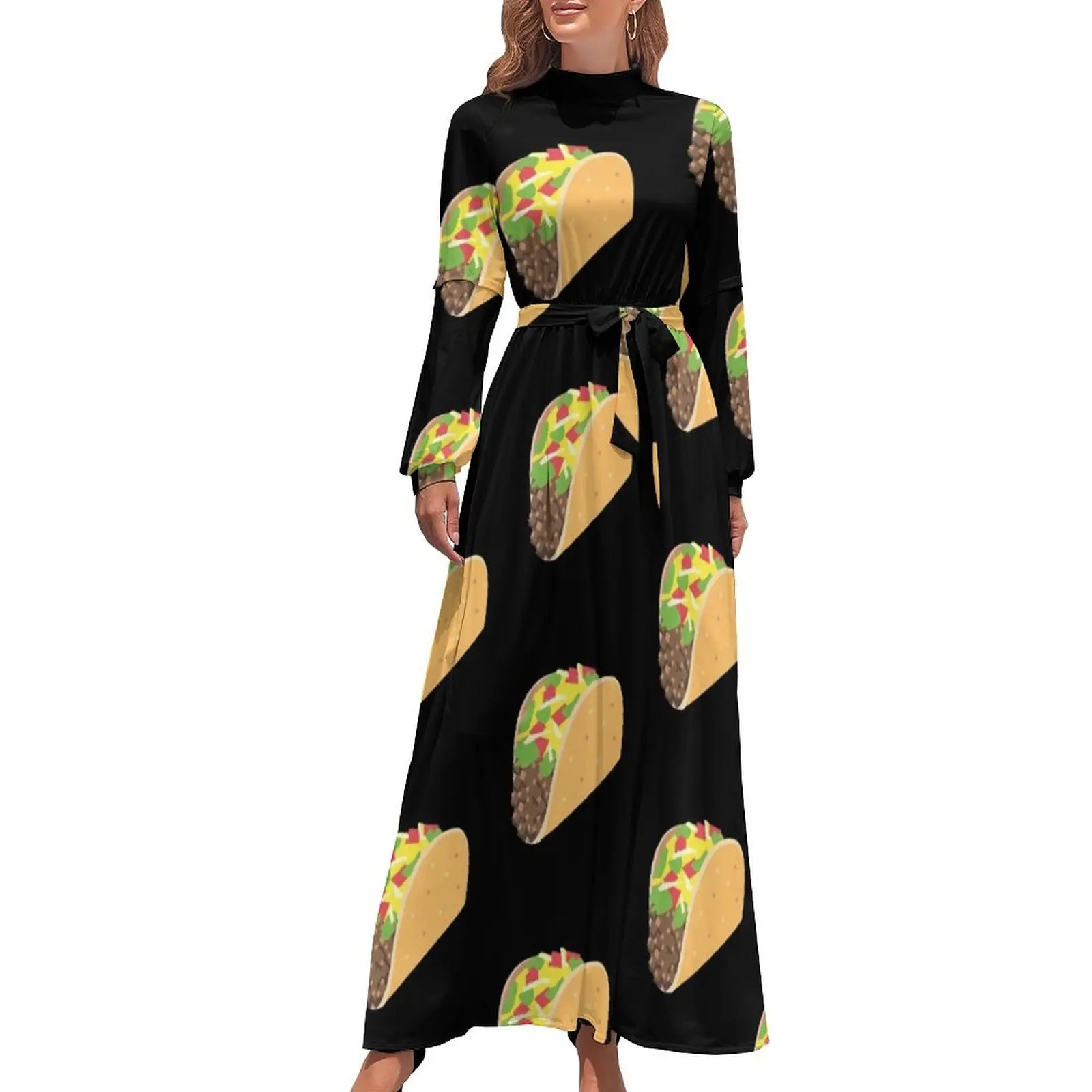 thumbnail image 1 of Vestido largo Big Taco vestidos vestidos para eventos especiales vestidos de verano para mujer 2024, 1 of 5