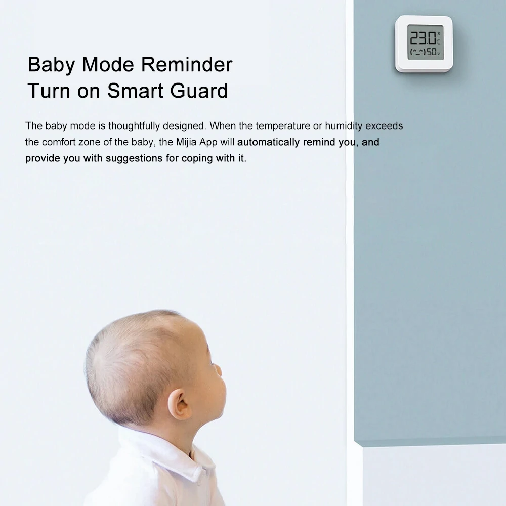 thermometer hygrometer XIAOMI Mijia Smart LCD Screen Digital Thermometer 2 bluetooth Temperature Humidity Sensor Moisture Meter Mi Home App