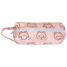 

Bear Rabbit Pencil Cases for Girls School Supplies Items Cute Stationery Cartuchera Escolar Kawaii Trousse Scolaire Students