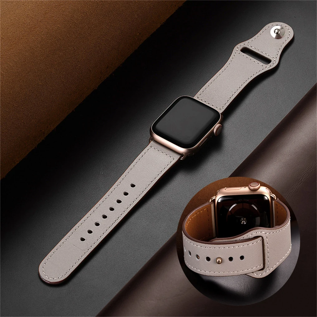 สายหนังแท้สำหรับ Apple Watch