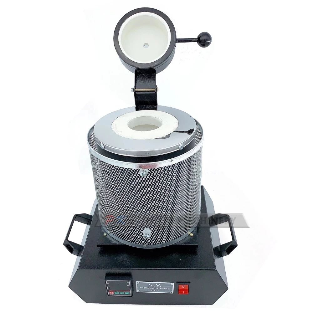 Electric Jewelry Melting Furnace CE Electric Jewelry Melting Furnace 1KG/2KG/3KG, Aluminum, Copper, Gold, Lead, Silver, Induction Melting Ovan Furnace