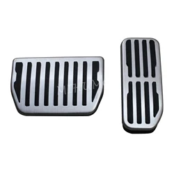 Stainless Steel Footrest and Pedal Cover Trim Set (Brake Gas)