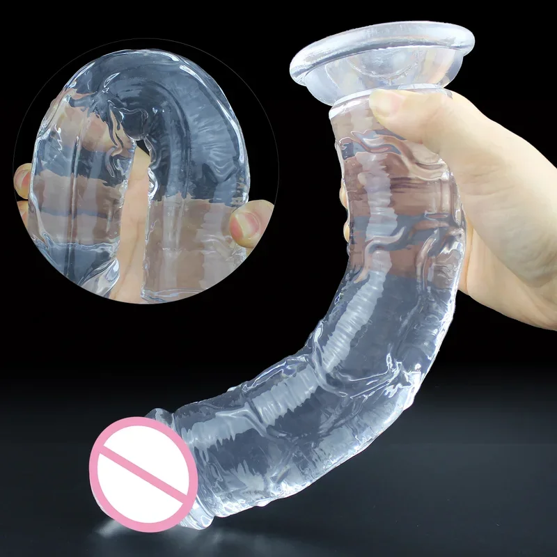 5 Colors Small Transparent Dildo Suction Cup Jelly Dick Women Erotic Anal Sex Toys Soft Clitori Vaginal Masturbators Penis sex toys