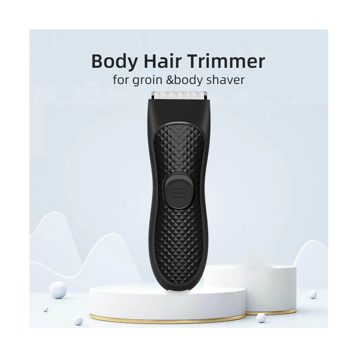 Men'S Electric Trimmer Groin Hair Trimmer Pubic Hair Removal Intimate Areas Body Clipper Epilator Rechargeable Shaver 5