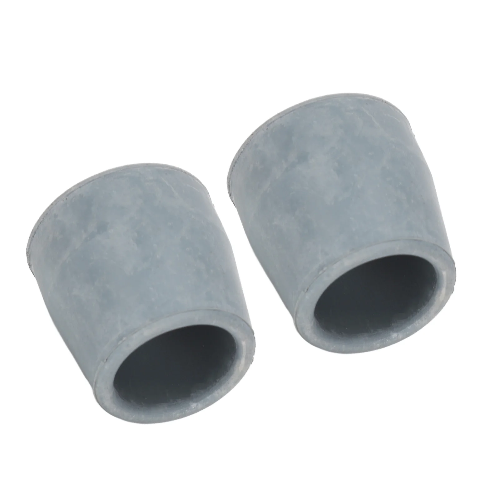 10pcs Rubber Crutch Tip Gray Non Slip Traction Base Walking Cane Walker Tip Replacement for Canes Accessory Inner Dia 28mm 6