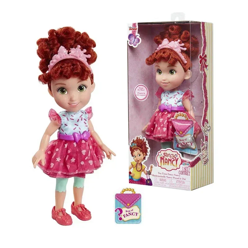 thumbnail image 1 of Disney Fancy Nancy Clancy Princess Doll Sound And Light Interactive Toys Fashion Salon Doll With Accessories Dress Up Toys Girl, 1 of 5
